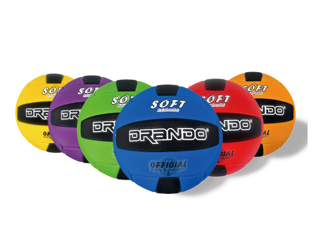 Rainbow Color Soft Volleyballs - 5#